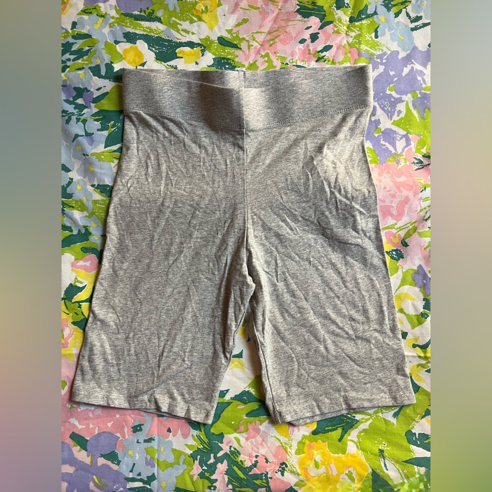 Forever 21 Heather Gray Bike Shorts
